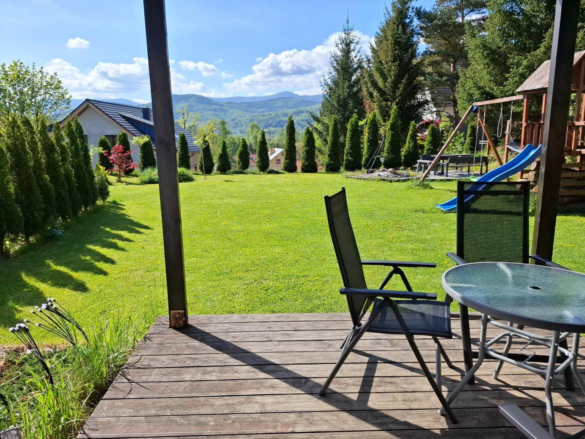 Dom Ukromki Z Kominkiem I Widokiem Na Sniezke Sosnówka Exterior foto